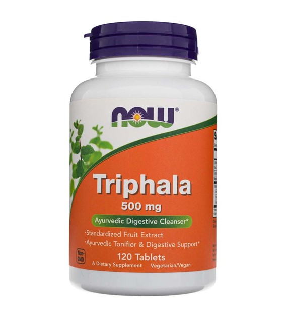 Now Foods Triphala 500 mg - 120 Tabletten