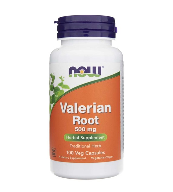 Now Foods Valerian Root 500 mg - 100 Veg Capsules