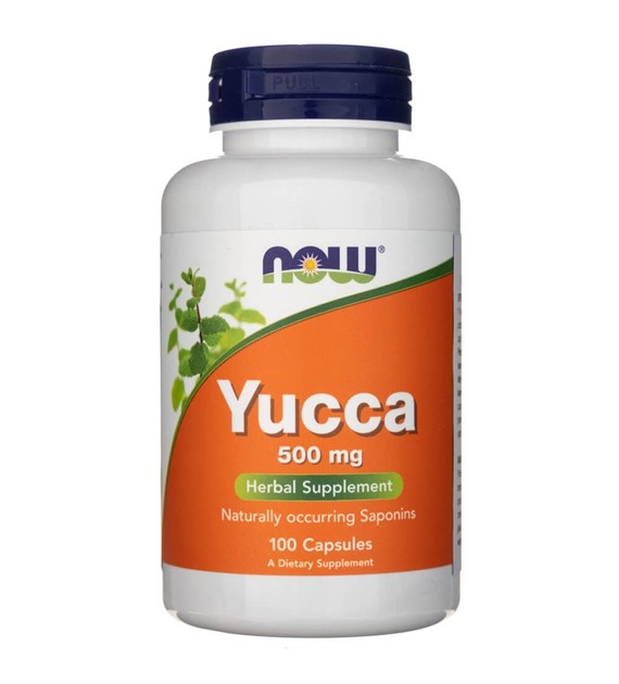 Now Foods Yucca 500 mg - 100 Capsules