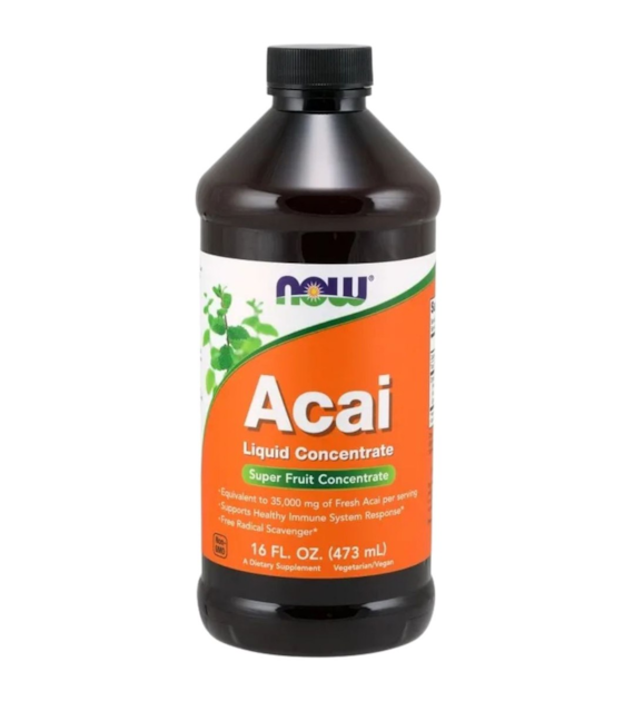 Now Foods Acail w płynie - 473 ml