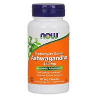 Now Foods Ashwagandha Extract 450 mg - 90 kapsułek