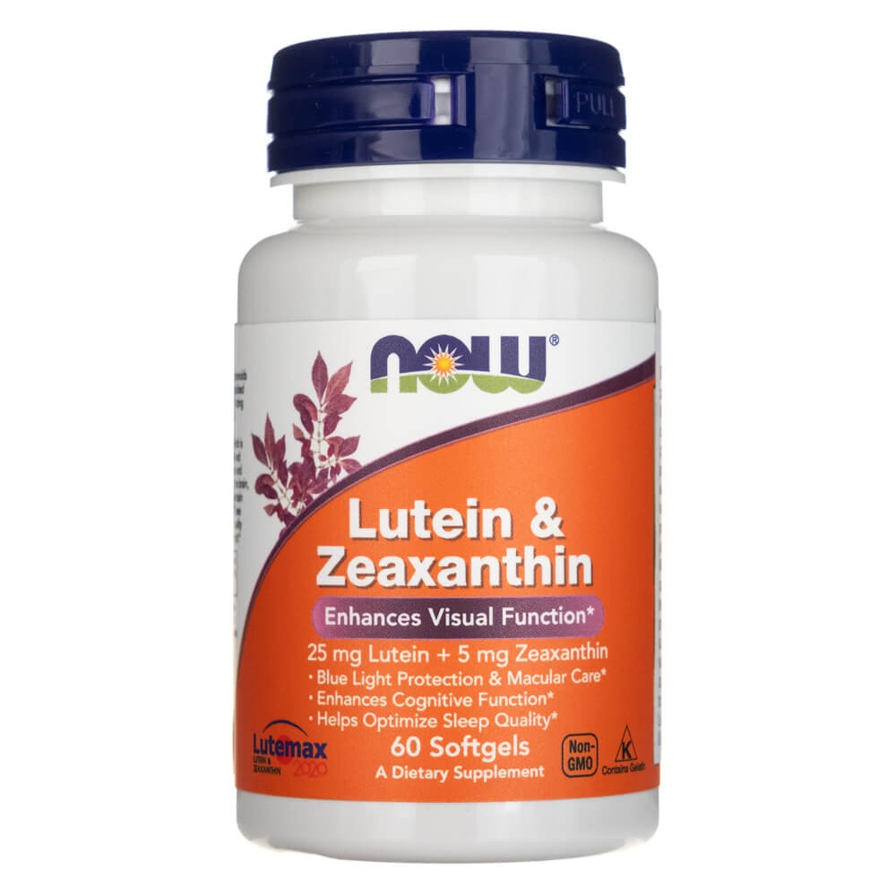 Now Foods Lutein & Zeaxanthin - 60 Weichkapseln