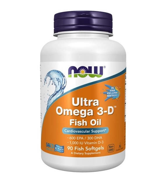 Now Foods Ultra Omega 3-D 1200 mg - 90 kapsułek