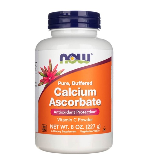 Now Foods Calcium-Ascorbat-Pulver - 227 g