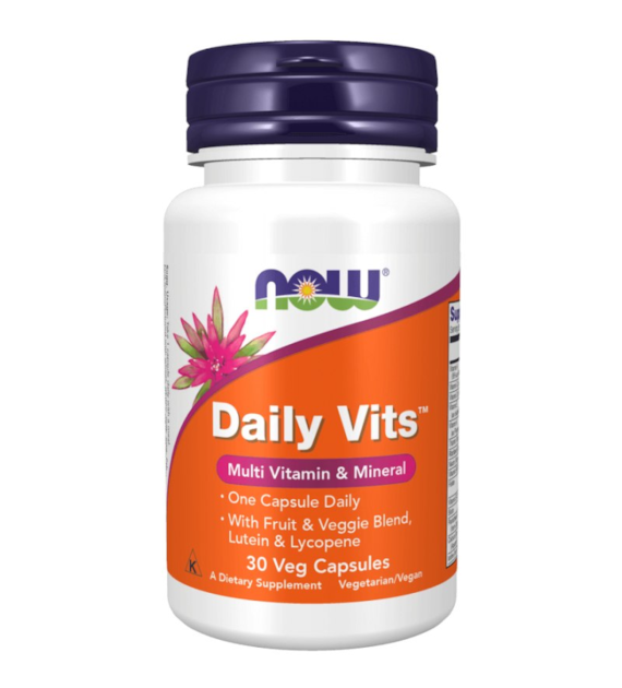 Now Foods Daily Vits (Multiwitamina) - 30 kapsułek