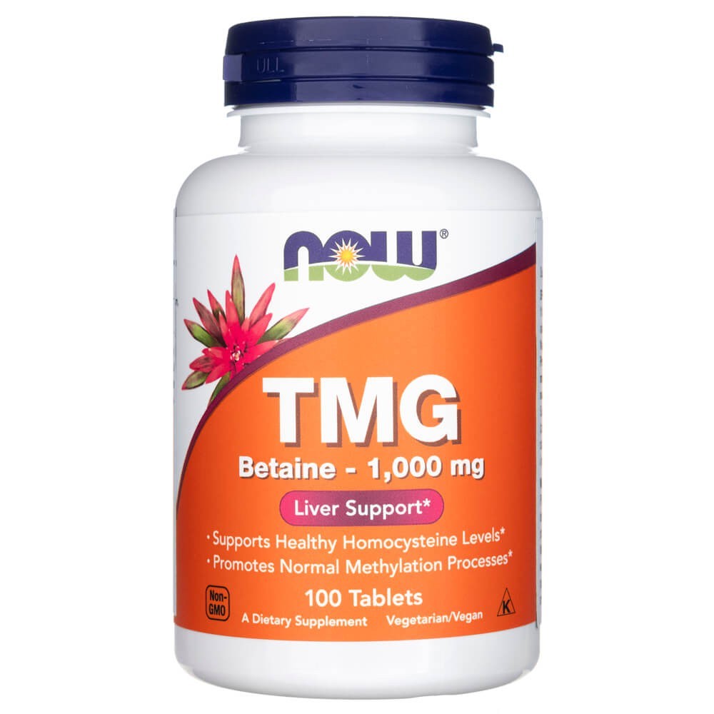 Now Foods TMG Betaine 1000 mg - 100 Tabletten