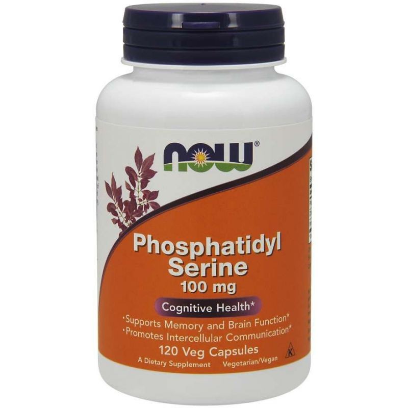 Now Foods Fosfatidyl serin 100 mg - 120 veg. kapslí