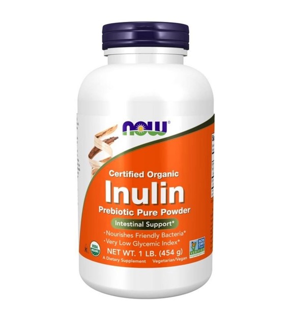 Now Foods Inulina w proszku - 454 g
