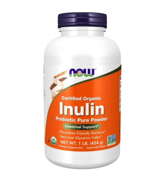 Now Foods Inulina w proszku - 454 g