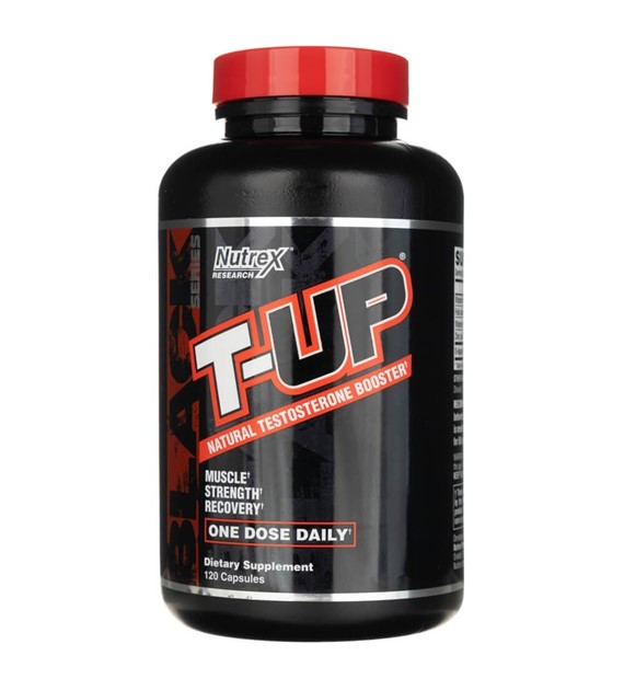 Nutrex Research T-UP, Natürlicher Testosteron-Booster - 120 Kapseln