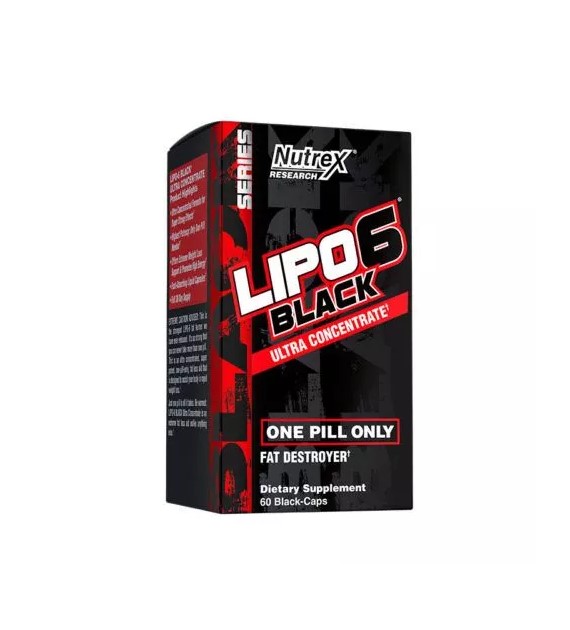 Nutrex Research Lipo 6 Black Ultra Concentrate - 60 kapsułek