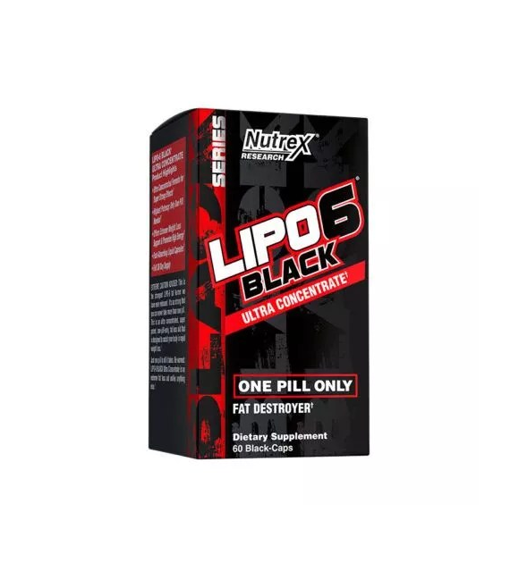 Nutrex Research Lipo 6 Black Ultra Concentrate - 60 kapsułek