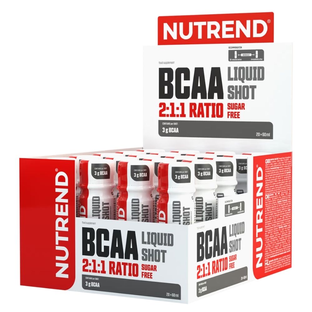 Nutrend BCAA Mega Shot - 20 sztuk