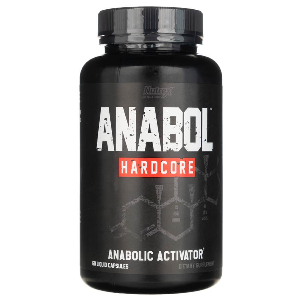 Nutrex Research Anabol Hardcore, Anabolika-Aktivator - 60 Kapseln