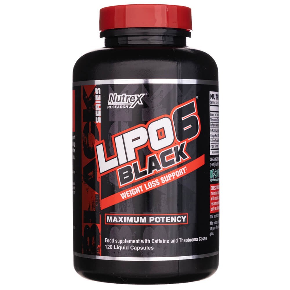 Nutrex Research Lipo 6 Black - 120 kapslí