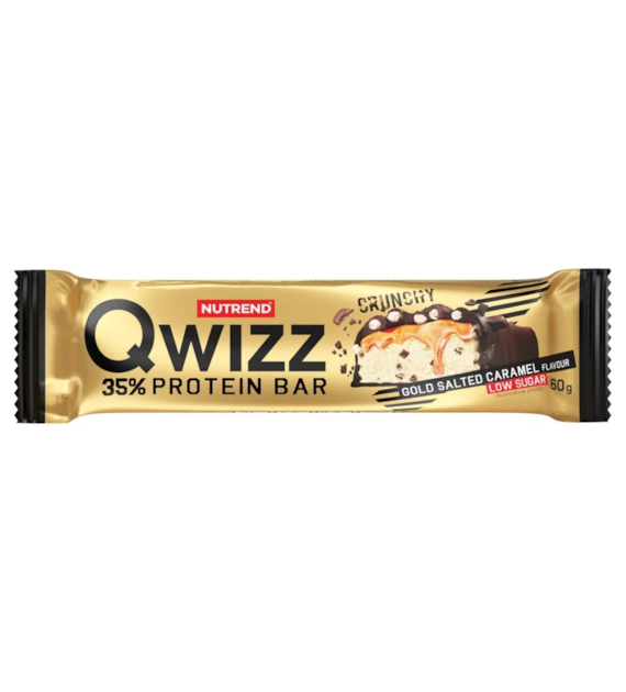 Nutrend Qwizz Protein Bar Baton proteinowy, słony karmel - 60 g