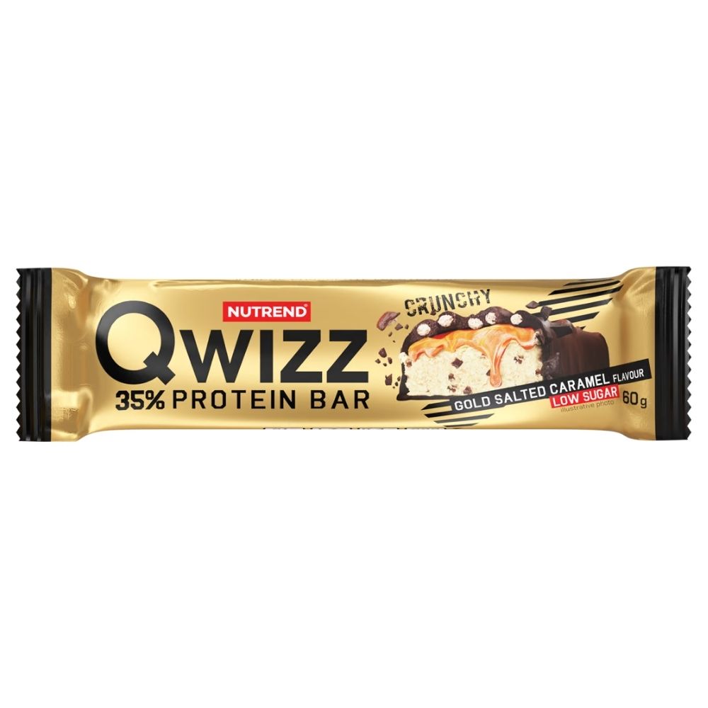 Nutrend Qwizz Protein Bar Baton proteinowy, słony karmel - 60 g