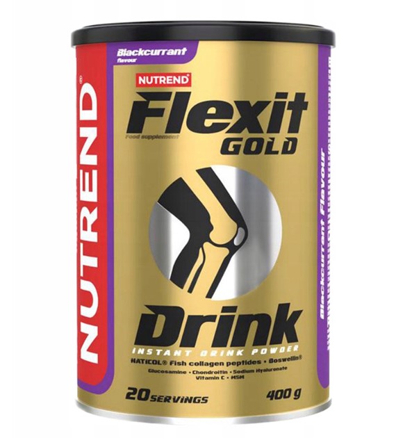 Nutrend Flexit Gold Drink czarna porzeczka - 400 g