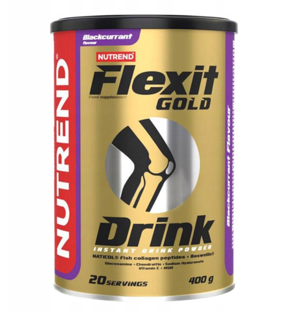 Nutrend Flexit Gold Drink czarna porzeczka - 400 g