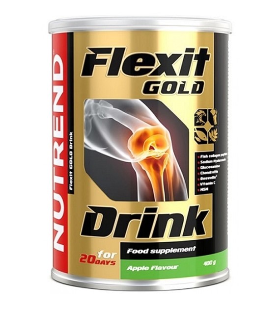 Nutrend Flexit Gold Drink jabłkowy - 400 g