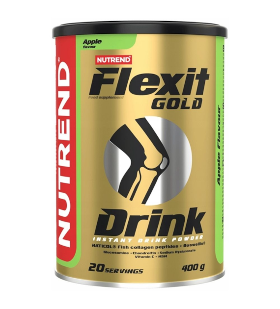 Nutrend Flexit Gold Drink jabłkowy - 400 g