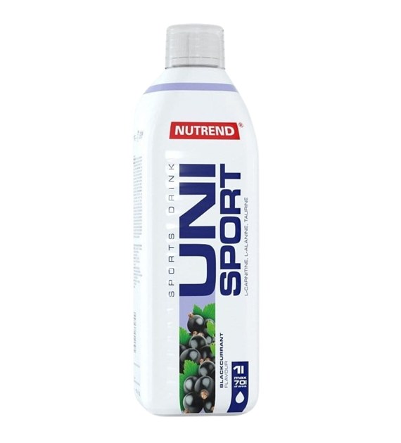Nutrend Unisport Koncentrat czarna porzeczka - 1000 ml