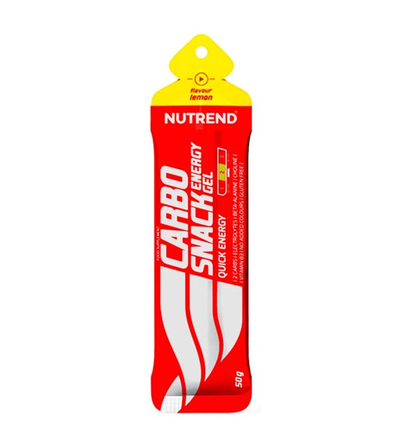 Nutrend Carbosnack (saszetka) cytryna - 50 g