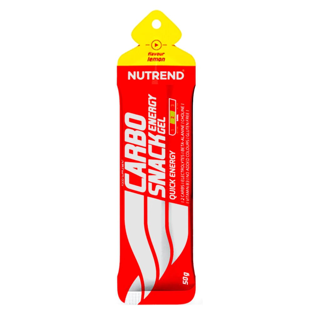 Nutrend Carbosnack (saszetka) cytryna - 50 g