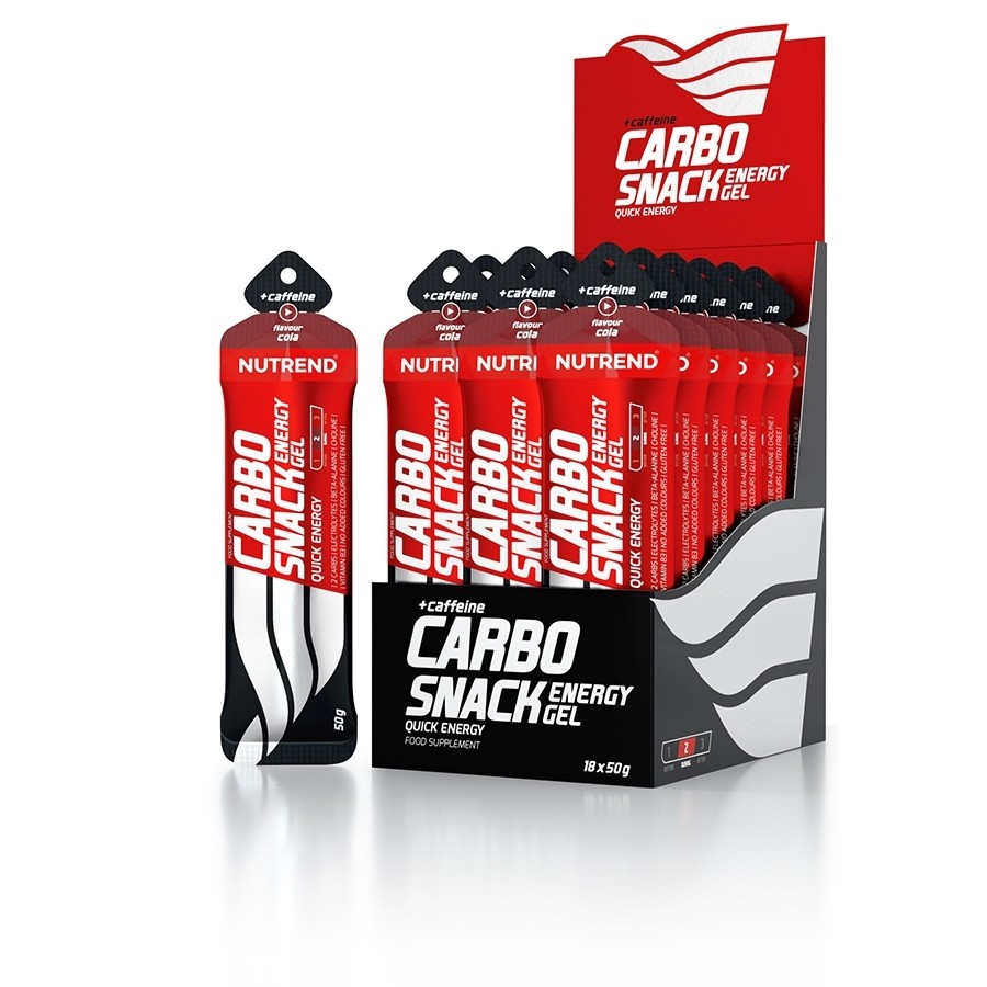 Nutrend Carbosnack Gel z kofeiną (saszetka) cola - 50 g