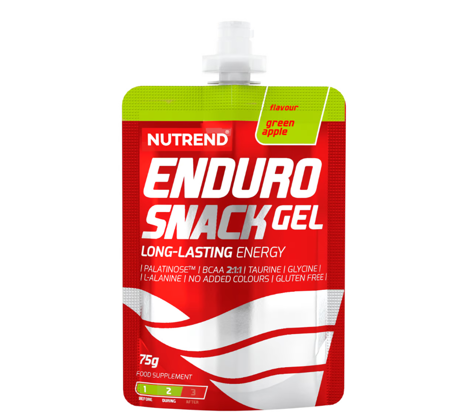 Nutrend Endurosnack (saszetka) zielone jabłko - 75 g