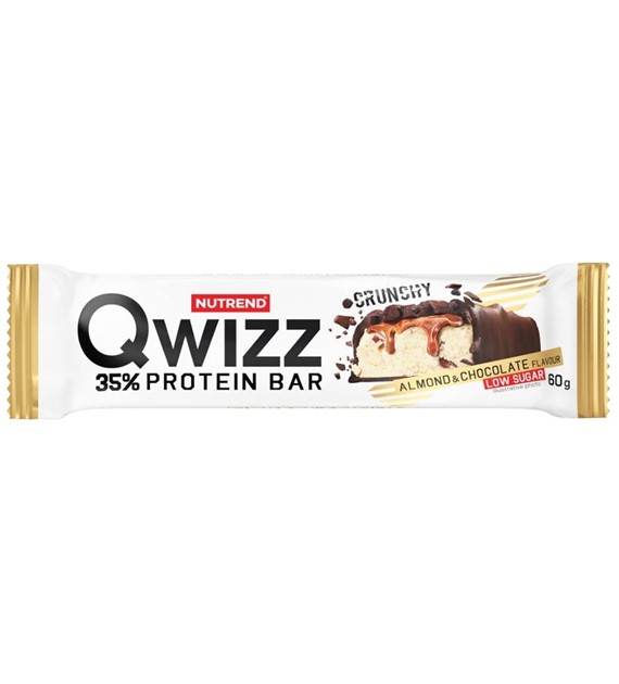 Nutrend Qwizz Protein Bar Baton proteinowy, migdał-czekolada - 60 g