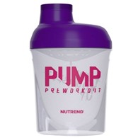 Nutrend Mini Shaker PUMP fioletowy - 300 ml