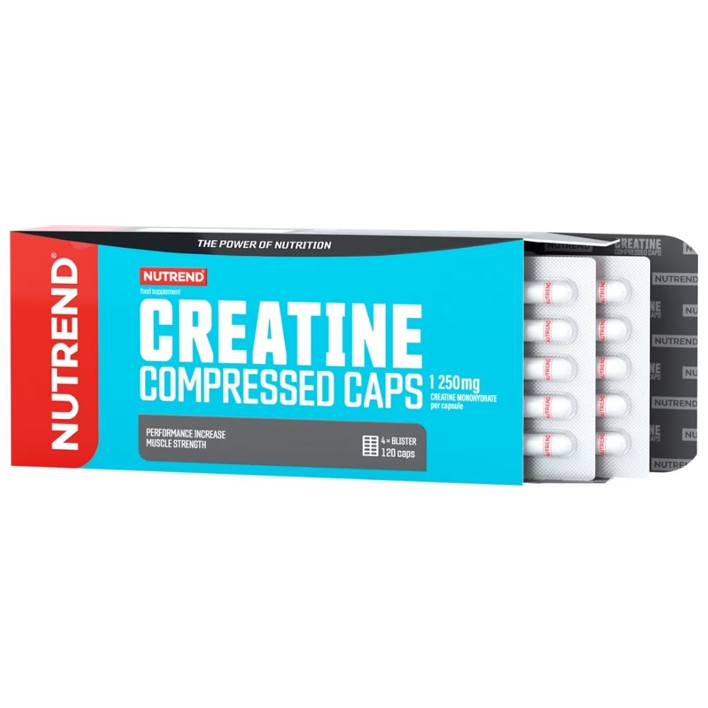 Nutrend Creatine Compressed - 120 kapsułek
