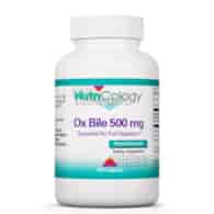 Nutricology Ox Bile 500 mg - 100 Veg Capsules