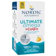 Nordic Naturals Ultimate Omega + Coq10, cytryna - 120 kapsułek