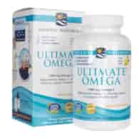 Nordic Naturals Ultimate Omega, Lemon Flavour - 120 Softgels