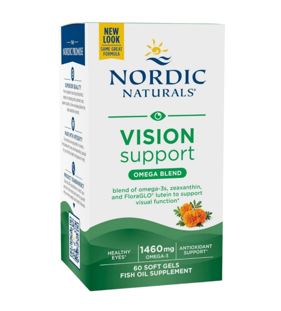 Nordic Naturals Vision Support - 60 kapsułek