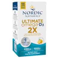 Nordic Naturals Ultimate Omega-D3 2X, cytryna - 60 kapsułek