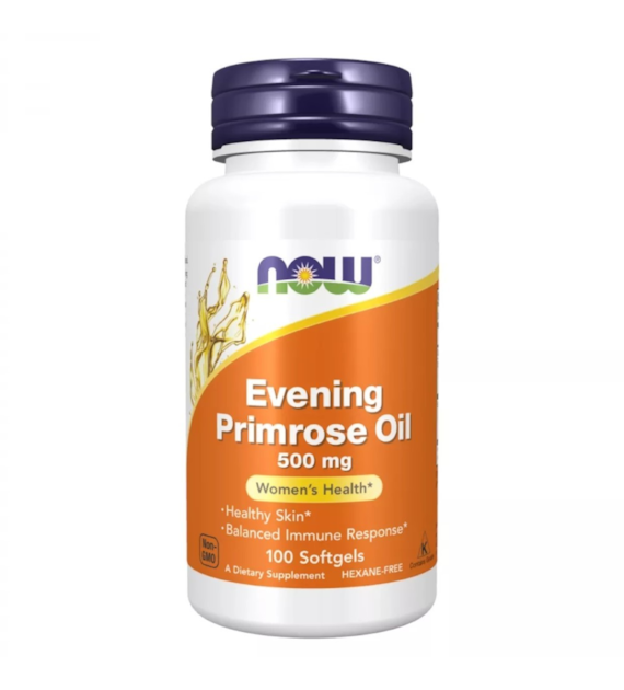 Now Foods Evening Primrose Oil (Olej z wiesiołka) 500 mg - 100 kapsułek