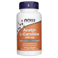 Now Foods Acetyl-L-Carnitine 500 mg - 50 Veg Capsules