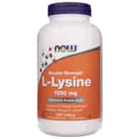 Now Foods L-Lizyna 1000 mg - 250 tabletek