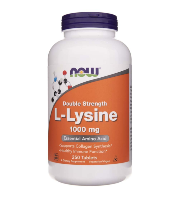 Now Foods L-Lizyna 1000 mg - 250 tabletek