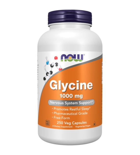 Now Foods Glicyna 1000 mg - 250 kapsułek