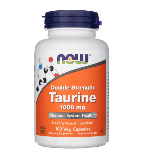 Now Foods Taurine (Tauryna) 1000 mg - 100 kapsułek