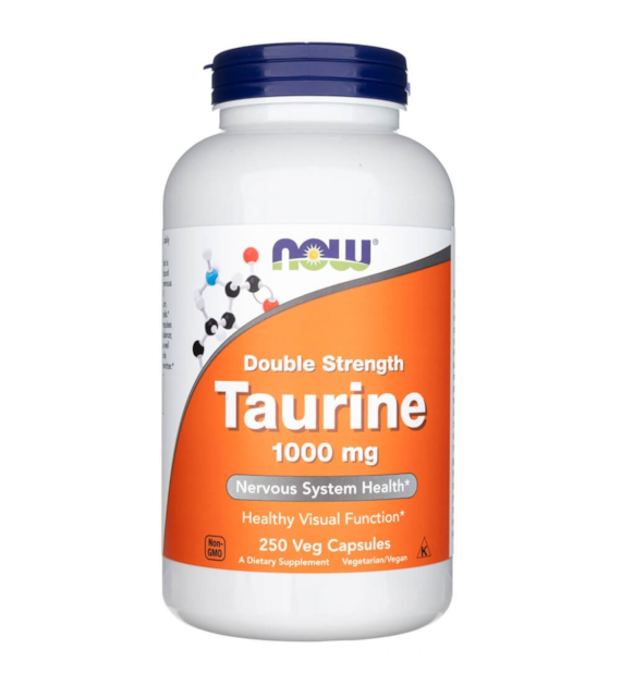 Now Foods Tauryna 1000 mg - 250 kapsułek