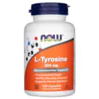 Now Foods L-Tyrozyna 500 mg - 120 kapsułek