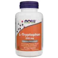 Now Foods L-Tryptofan 500 mg - 60 kapsułek