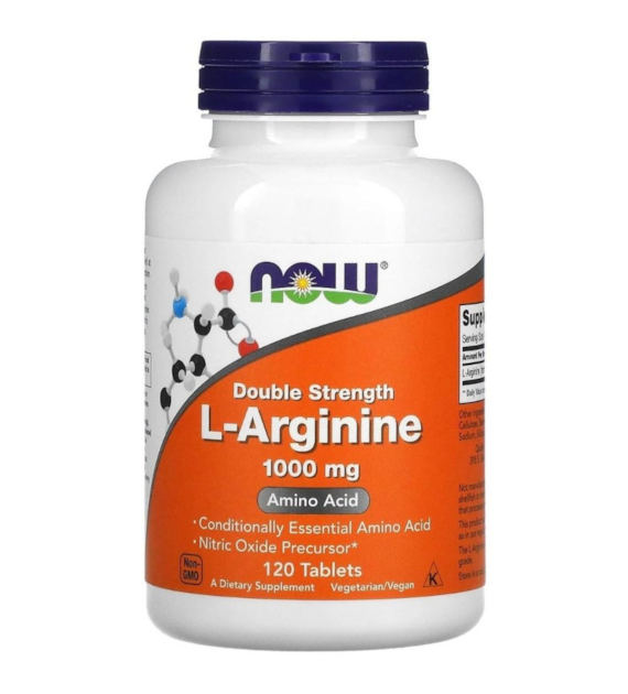 Now Foods L-Arginina 1000 mg - 120 tabletek