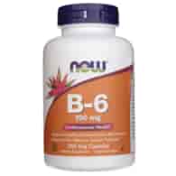 Now Foods Vitamin B-6 100 mg - 250 Veg Capsules