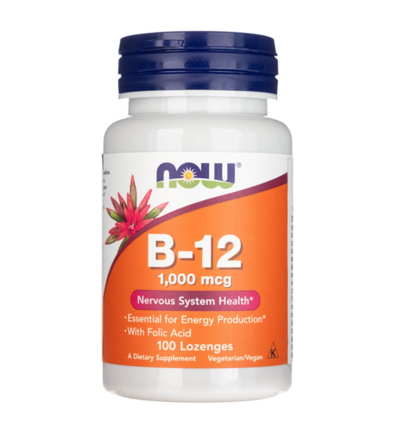 Now Foods Vitamin B-12 1000 mcg - 100 Lozenges